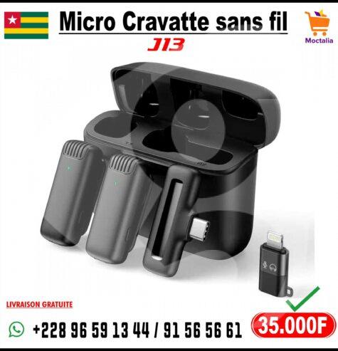 Micro cravate sans fil