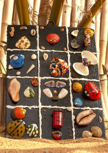 Tableau coquillage