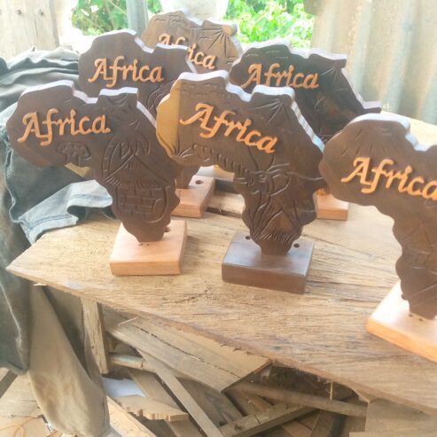 Afrique sur socle pour bu