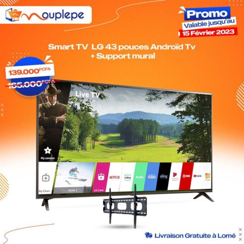SMART TV ET ANDROID 43 PO