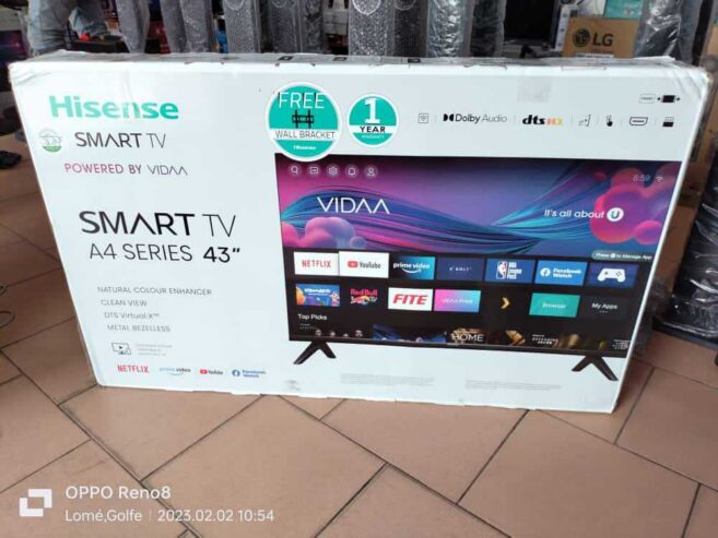 SMART TV ET ANDROID 43 PO