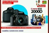 CAMÉRA CANON EOS 2000D