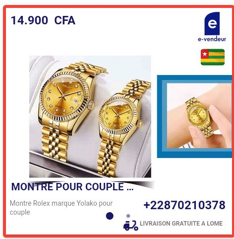 Montre couple