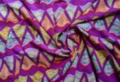 Tissu crêpes(motifs pagne