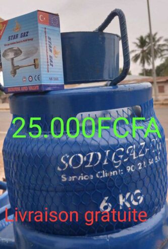 Sodigaz 6kg complet