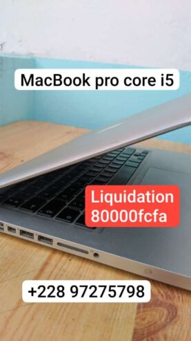 Macbook pro Core i5 liqui