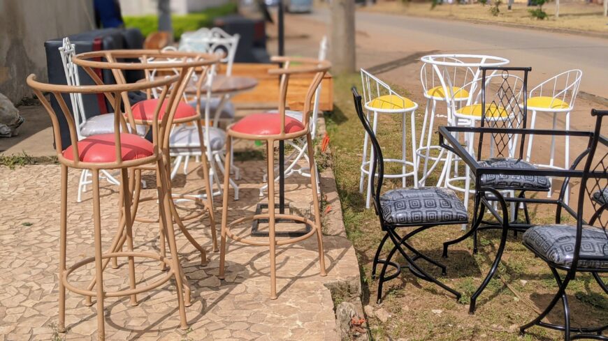 Table à manger artisanale