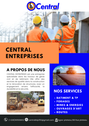 CENTRAL ENTREPRISES SARL