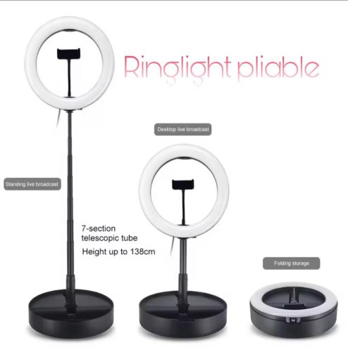 Ring light pliable