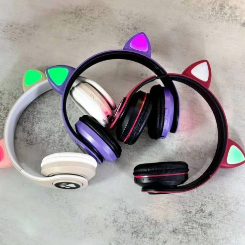 CASQUE AUDIO CAT LUMINEUX