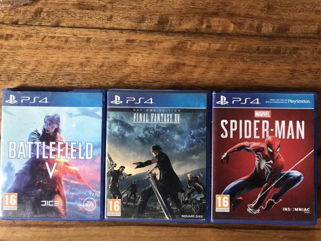 Vente de jeux PS4