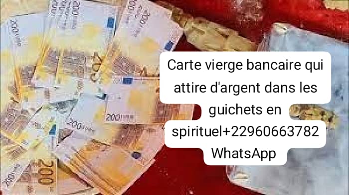 Carte bancaire magique