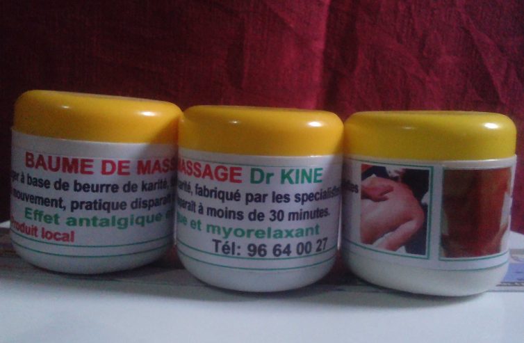 BAUME DE MASSAGE DR KINÉ