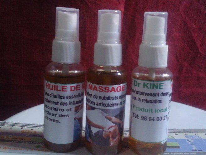 HUILE DE MASSAGE DR KINÉ