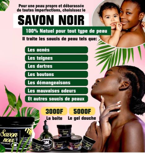 SAVON NOIR